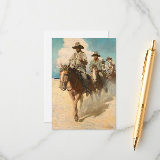 De kleine Posse begon op zijn reis Informatiekaartje (Voorkant / Achterkant in situ)