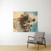 De kleine Posse begon op zijn reis Wandkleed (In Situ (horizontaal))