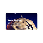 DE KLEINE PRINCE  Adresetiketten Etiket (Voorkant)