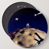 DE KLEINE PRINCE Digital Art Button (Voorkant /achterkant)