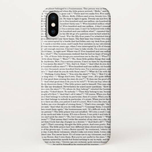De kleine Prince-telefoonzaak Case-Mate iPhone Case (Achterkant)