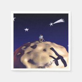 DE KLEINE PRINS Digitale Kunst Papieren servetten