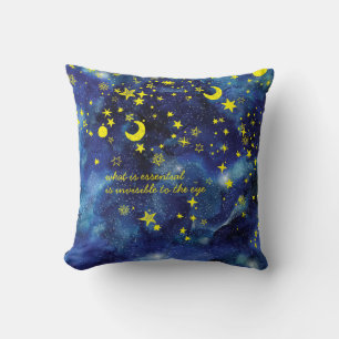 De kleine Prins Quote en Stars Pillow Kussen
