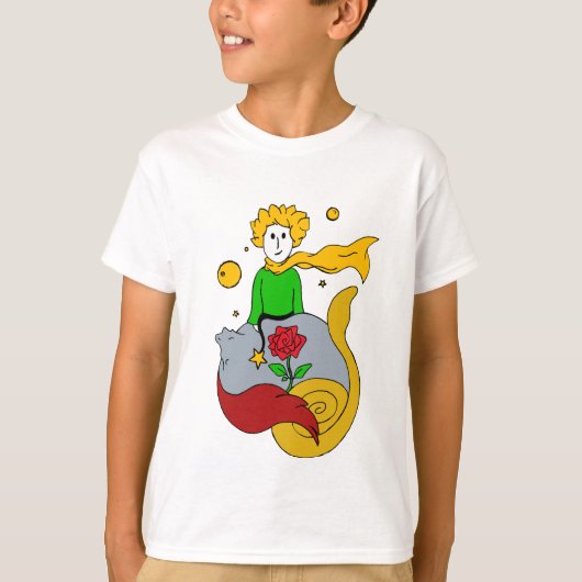 De kleine prins t-shirt (Voorkant)
