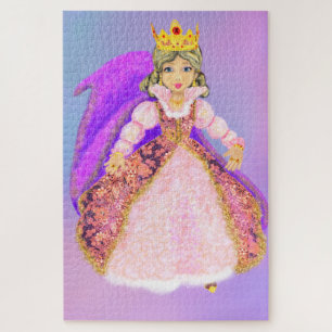 De kleine prinses - Draaiende Fantasy Fairytale Legpuzzel