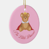 De kleine prinses keramisch ornament (Rechts)