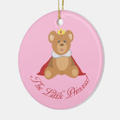 De kleine prinses keramisch ornament (Links)