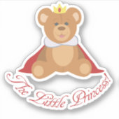 De kleine prinses sticker (Voorkant)