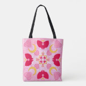De kleine prinses van de maan tote bag (Achterkant)