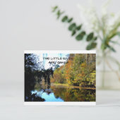 DE KLEINE RIVER - Adel , Georgia Briefkaart (Staand voorkant)