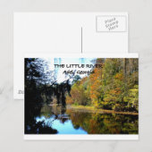DE KLEINE RIVER - Adel , Georgia Briefkaart (Voorkant / Achterkant)