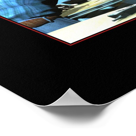 De kleine rode draak poster (Hoek)