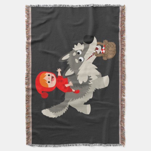 De kleine rode slede en de wolf deken (Voorkant Verticaal)