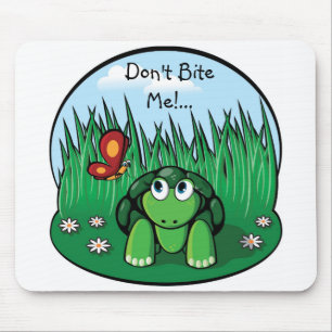 De kleine schildpad, laat me niet vallen... mousep muismat