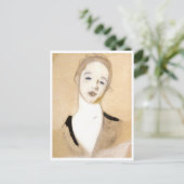 De kleine servant, Helene Schjerfbeck Briefkaart (Staand voorkant)