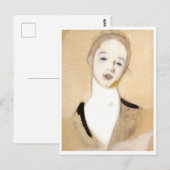 De kleine servant, Helene Schjerfbeck Briefkaart (Voorkant / Achterkant)