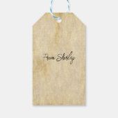 De kleine servant, Helene Schjerfbeck Cadeaulabel (Achterkant)