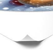 De kleine sidekick van de kerstman perfect poster (Hoek)