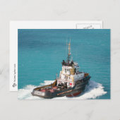 De kleine sleepbok die briefkaart kan geven (Voorkant / Achterkant)