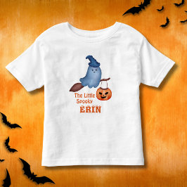 De kleine spookachtige Halloween familie matching Kinder Shirts