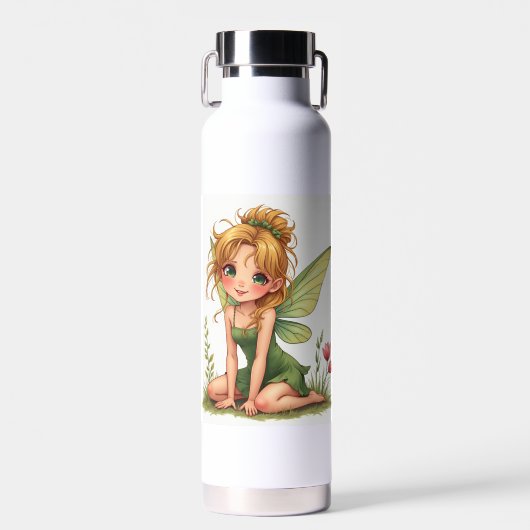 De kleine sprookjeswaterflessen waterfles (Voorkant)