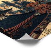 De kleine stad Tokio Poster (Hoek)