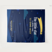 De kleine ster wandkleed (Voorkant (horizontaal))