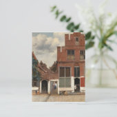 De kleine straat briefkaart (Staand voorkant)