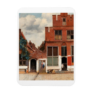 "DE KLEINE STREET" DOOR DE VERMEER JOHANNES MAGNEET