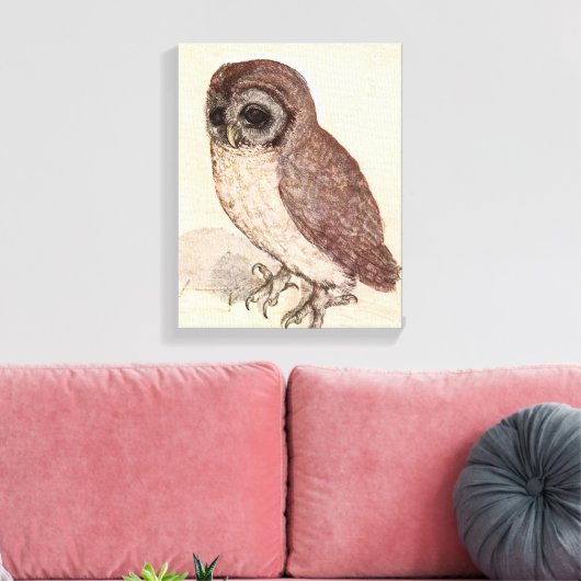 De kleine struik | Albrecht Dürer Canvas Afdruk (Insitu (Woonkamer))