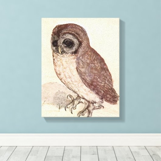 De kleine struik | Albrecht Dürer Canvas Afdruk (Insitu (Houten vloer))