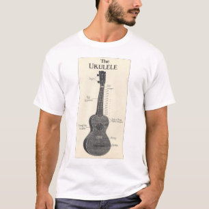 De kleine T-shirt van de Ukulele-Mannen