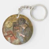 De kleine Tekenruimte Sleutelhanger (Achterkant)