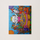 De kleine theepartij Puzzle van Lisa Lorenz Legpuzzel (Verticaal)