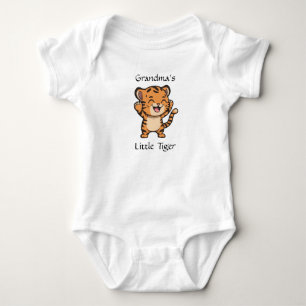 De kleine tijger van oma in Cute Grandma Romper