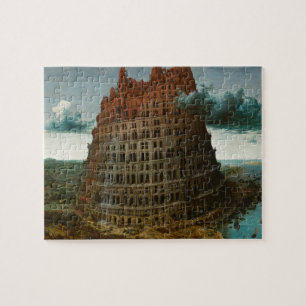 De kleine toren van Babel door Pieter Bruegel Legpuzzel