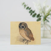 De kleine uil Albrecht Dürer Briefkaart (Staand voorkant)