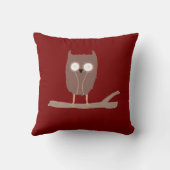 De kleine uil kussen (Achterkant)