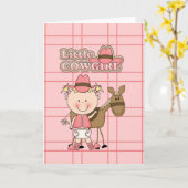 De kleine Veedrijfster van het Baby met haar Kaart (Gele Bloem)