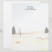 De kleine vos briefhoofd (Voorkant / Achterkant)