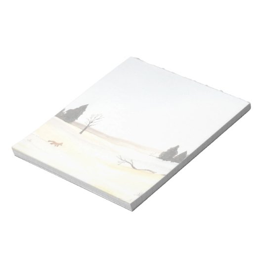 De kleine vos notitieblok (Linkerzijde)