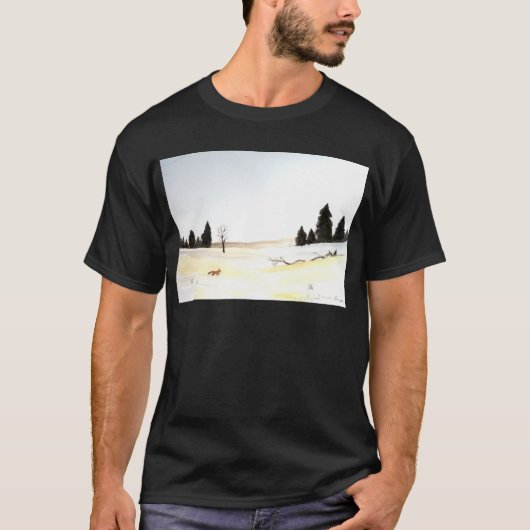 De kleine vos t-shirt (Voorkant)