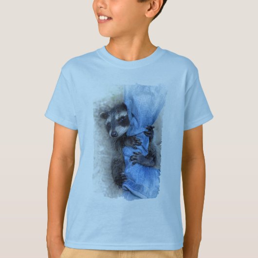 De kleine wasbeer t-shirt (Voorkant)
