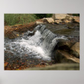 De kleine waterval poster (Voorkant)