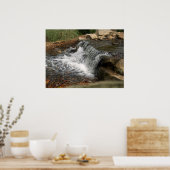 De kleine waterval poster (Keuken)