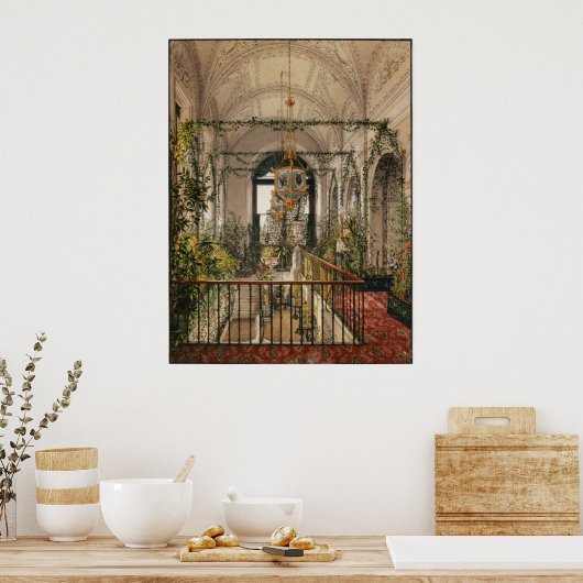 De kleine wintertuin van Empress Alexandra Poster (Keuken)