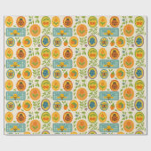 De kleine wonderen van natuur cadeaupapier (Vlak)