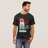 De Kleine Zeemeer-Pug T-shirt (Voorkant volledig)