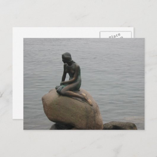 De kleine zeemeermin briefkaart (Voorkant / Achterkant)