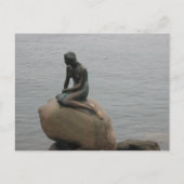 De kleine zeemeermin briefkaart (Voorkant)